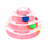 3/4 Levels Cat Toy Tower Tracks Cat Toys Interactive Cat Intelligence